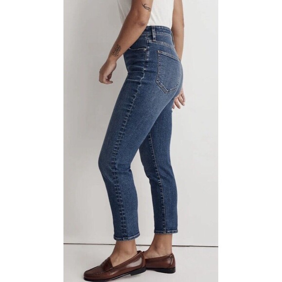 MADEWELL Curvy Perfect Vintage Jeans Manorford Wash: Instacozy Edition 23 NWT - Picture 2 of 13